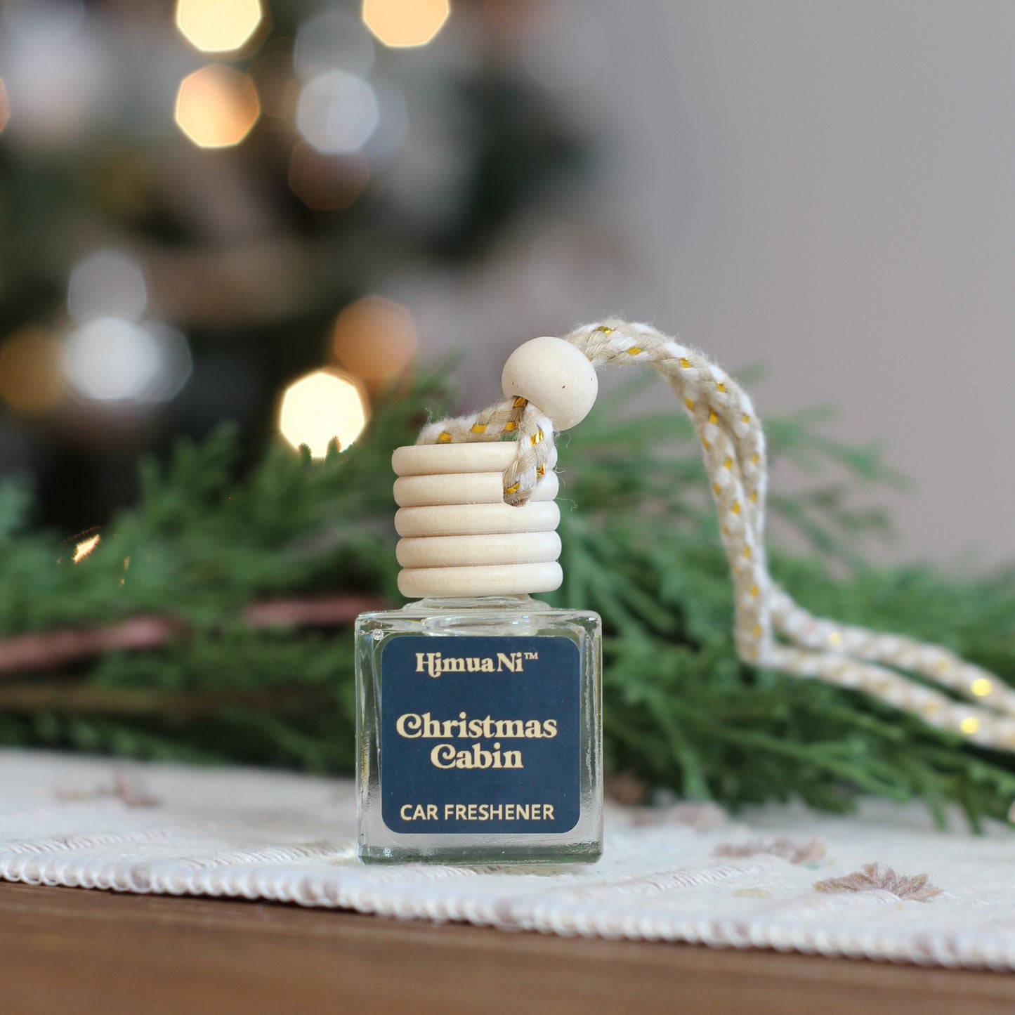 Christmas Cabin Car Freshener