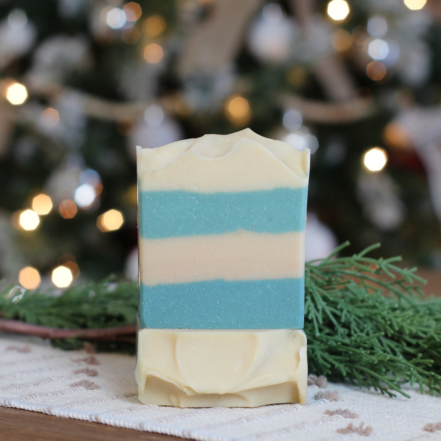 Peppermint Pines Exfoliating Goat Milk Soap