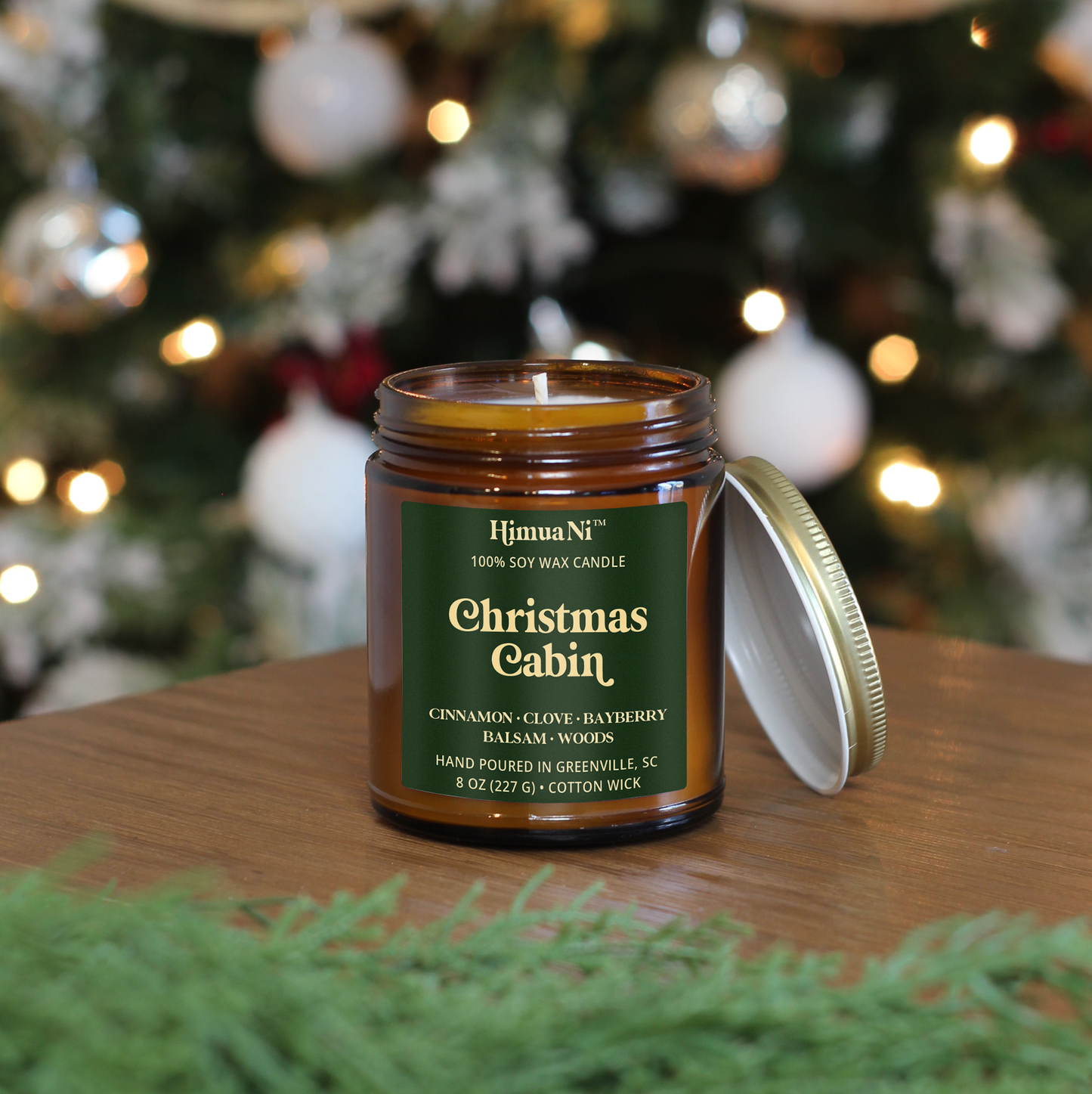 Christmas Cabin Soy Candle