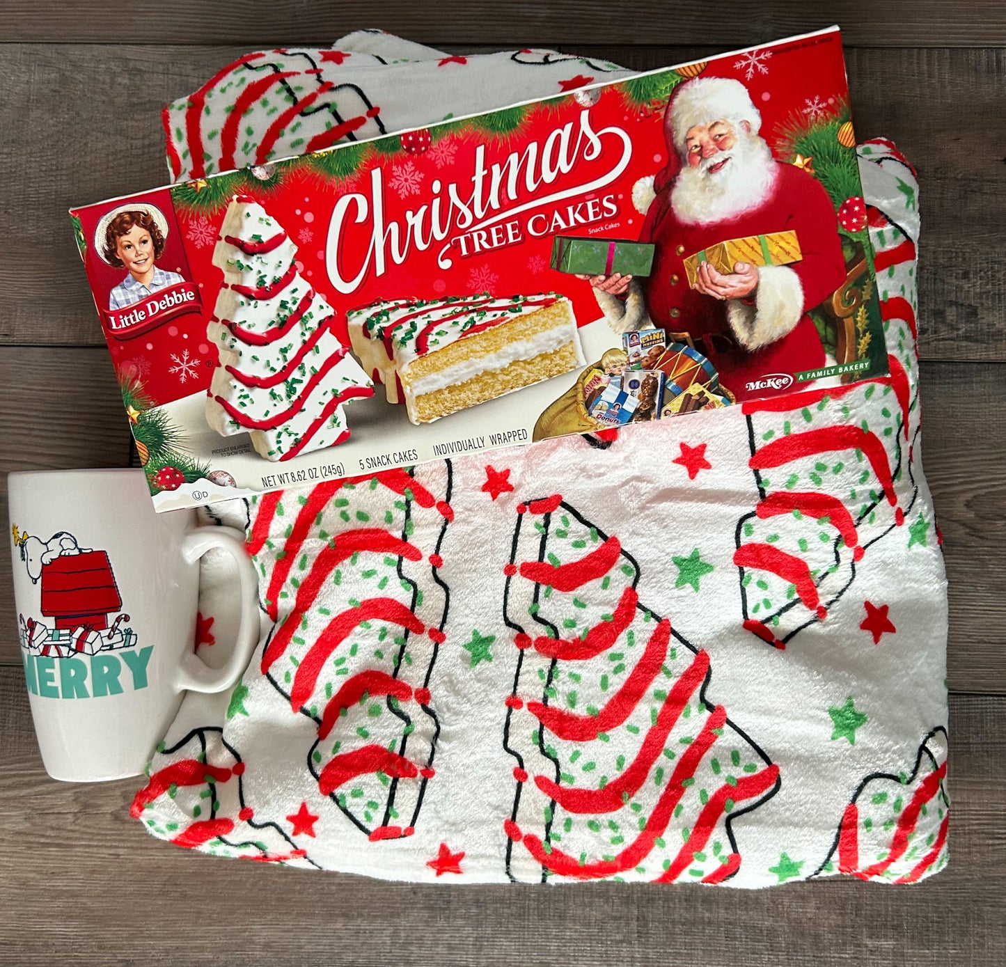 (Pre Order) Christmas Tree Cake Blanket