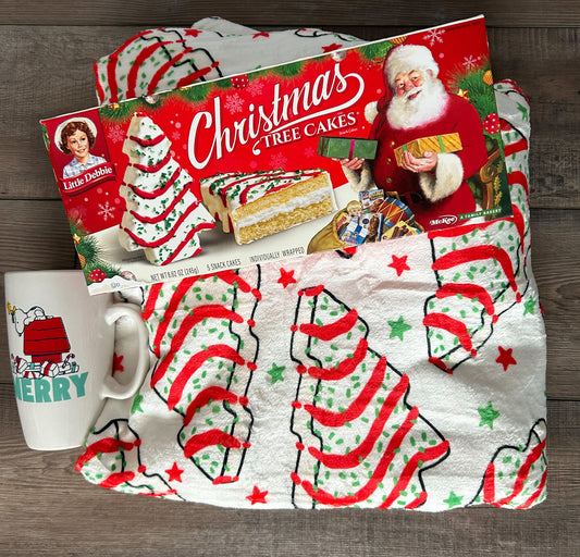 (Pre Order) Christmas Tree Cake Blanket