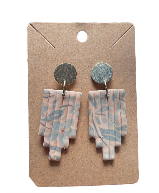 #74 Clay earrings