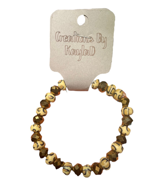 #350 Leopard Sparkle Bracelet