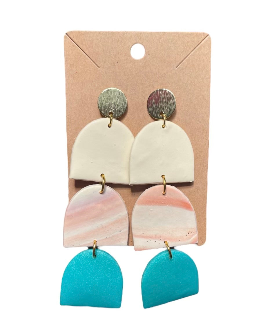 #85Clay earrings