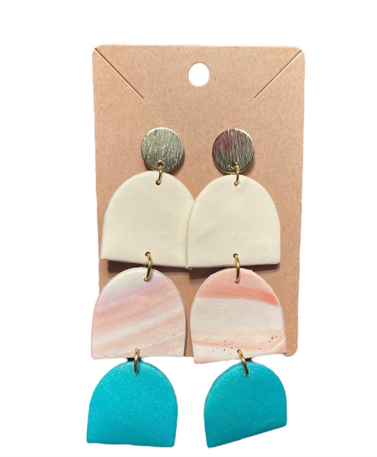 #85Clay earrings