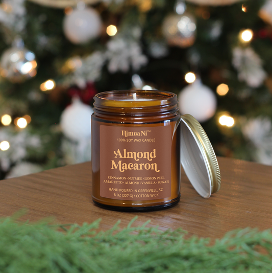 Almond Macaron Soy Candle