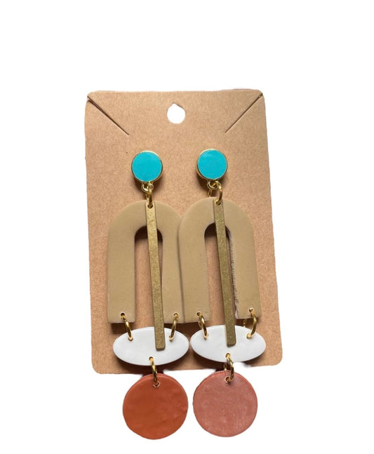 #73Clay earrings