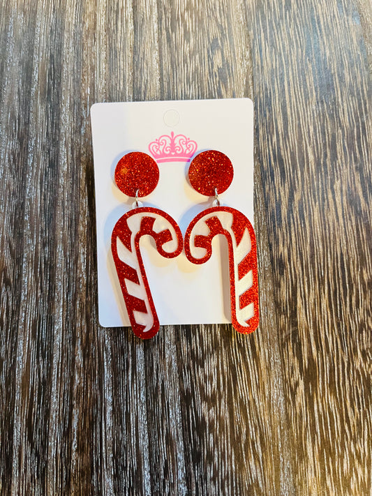 Candy Cane Earrings