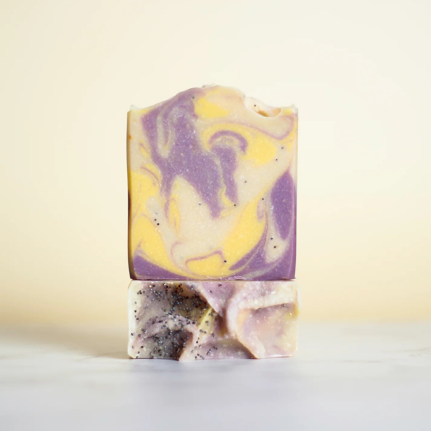 Lavender Lemon Poppy Goat Milk Soap